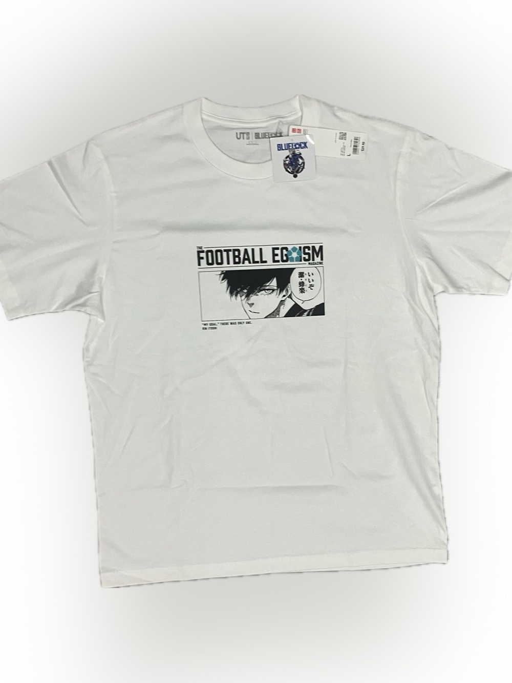 Blue Lock x Uniqlo Collaboration shirt